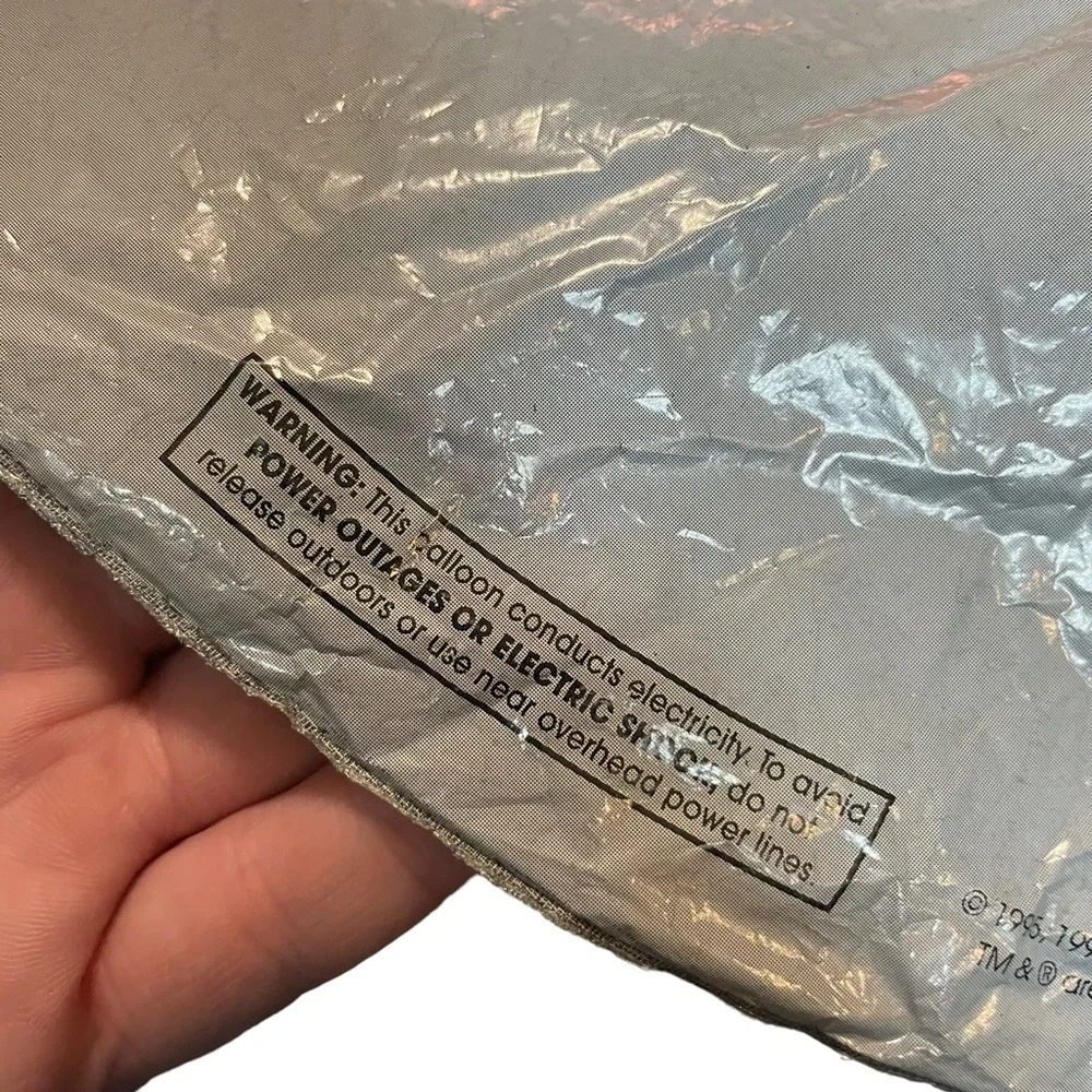 Vintage Pokémon Birthday Balloon Mylar Foil Deadstock Never Used Brand New 1999